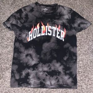 Hollister, flames